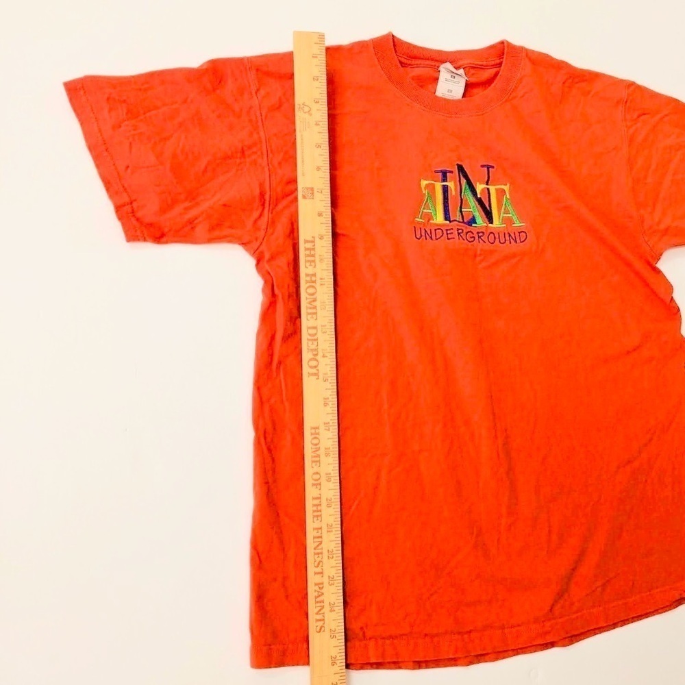 Vintage Graphic Tee 90s Atlanta Georgia Underground Tee Large - Picture 4 of 6